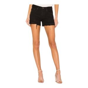 We The Free Sofia Black Cut‎ Off Distressed Denim Jean Shorts Women's Size 31